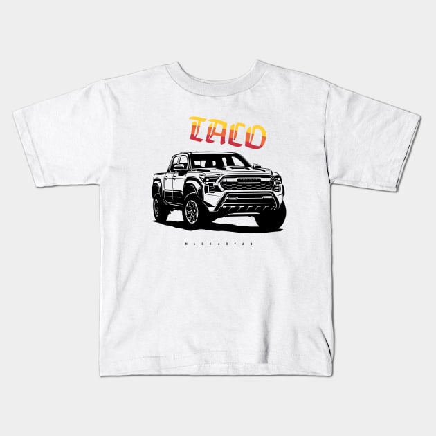 Tacoma Kids T-Shirt by Markaryan